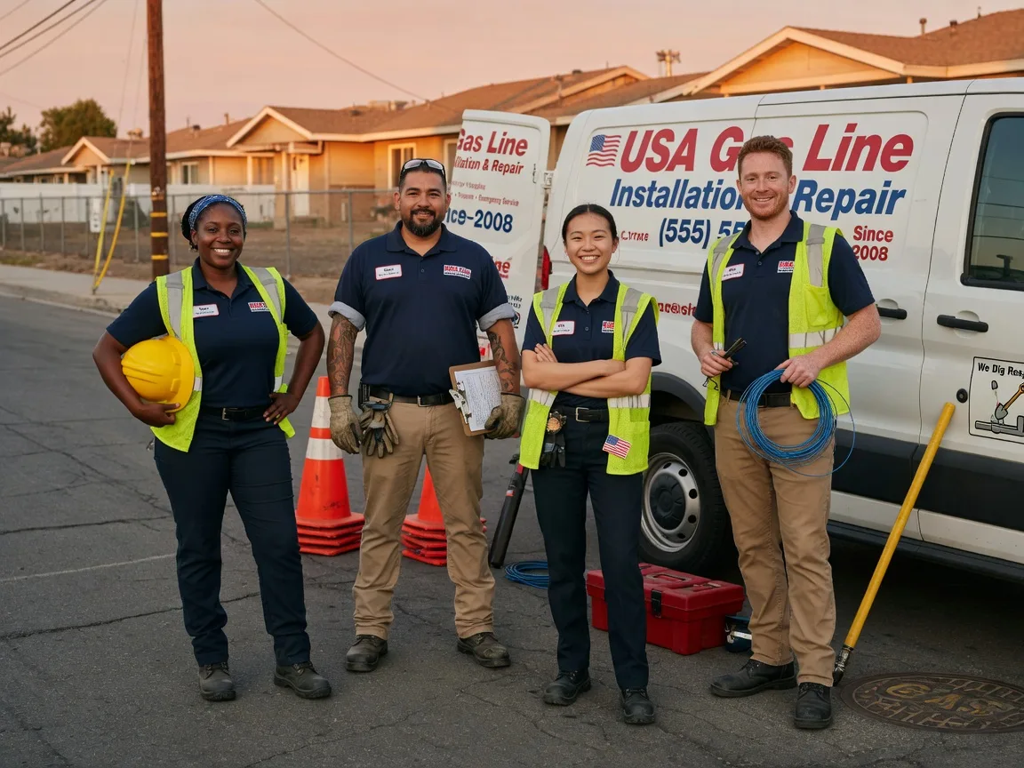 Gas Line Installation company in Pleasant Mount, PA